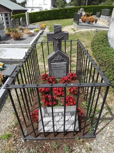 Ligneuville, tombe Monsieur Hawarden