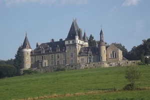 GR 571 entre Stoumont et Cheneux, château de Froidcour