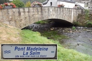 GR 571 : Salmchâteau, pont Madeleine