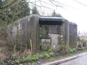 GR 579 entre Pécrot et Huldenberg, bunker ligne KW
