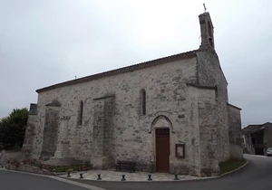GR 65 : église de Labastide-Marnhac