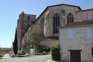 GR 65 : Miradoux, église Saint-Orens