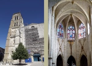 GR 65 : Lectoure, cathédrale Saint-Gervais