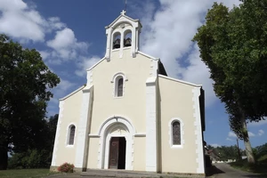 GR 65 : Miramont, église Saint-Martin
