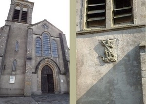 GR 65 : Montredon, église Saint-Michel