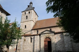GR 65 : Cajarc, église Saint-Etienne
