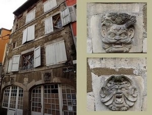 GR 65 : Le Puy-en-Velay, maison des Cornards