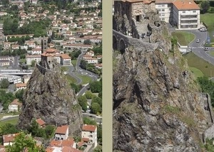GR 65 : Le Puy-en-Velay, Saint-Michel d'Aiguilhe