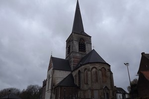 Streek-GR Groene Gordel : Wambeek, église Saint-Remi
