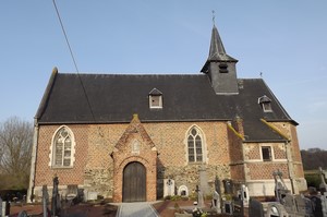 Streek-GR Groene Gordel : église de Sint-Laureins-Berchem