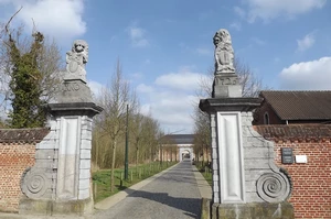 Louvain, abbaye du Parc (porte des Lions)
