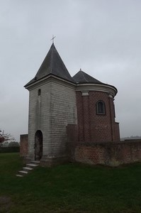 Streek-GR Hageland : Hoegaarden, chapelle des Marolles
