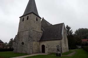 Streek-GR Hageland : Hoksem, église St-Jean