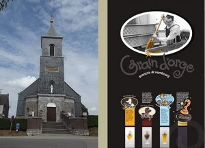 GRP 563 : Hombourg, église Saint-Brice et brasserie Grain d'Orge