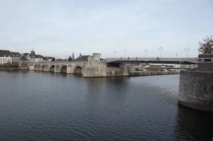 GR 5 : Maastricht, pont Saint-Servais