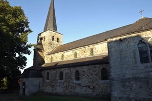 GR 57 : Wéris, église Sainte-Walburge