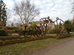 Bruxelles, promenade du chemin de fer