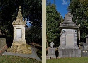 Cimetière de Bruxelles : Charles de Brouckère, Jules Anspach